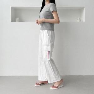 [블로썸스틸][블로썸스틸] 허리밴딩 여름 바스락 카고팬츠 SD-2506 (37845694A)