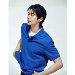 갤러리아_여름 남자 변우석 폴로 피케 반팔 카라 티셔츠(014502)01014502)