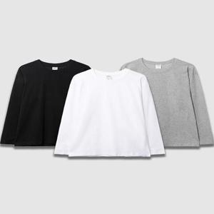 [파라고나]공용 30수 순면 무지 긴팔 티셔츠