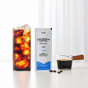 [웨이크비 커피] 디카페인 콜드브루 원액 더치 커피 30ml, 40T