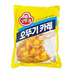 [오뚜기]오뚜기 오뚜기카레 1kg 약간매운맛 10개_20204112_643565