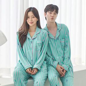 [디즈니] 피치셔츠형 긴팔세트(WD324) 미키잠옷 택1