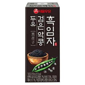 [서울우유]흑임자 검은 약콩 두유 190mlx80개