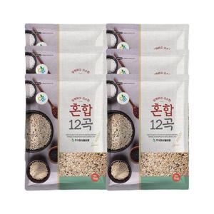 [이푸른] 국산 혼합12곡 1kg x 6봉
