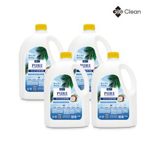 지오클린 퓨어 액체세제 세탁세제 2.5L 4개