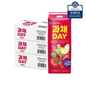 연세우유 과채데이 레드 190ml 72팩