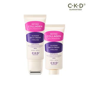 CKD 콜라겐 괄사목주름크림 필톡샷 더블기획(본품 50ml+리필 50ml)+콜라겐크림 2종 3매 증정