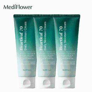 메디플라워 데일리 70 어성초 수분크림 120mlx3개