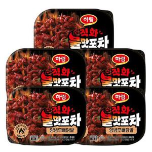 하림 직화불맛포차양념무뼈닭발 160g 5팩