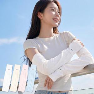 [1+1] 샤르르 플리츠 햇빛차단 팔토시 골프 운전 여유핏 쿨토시 (총 2P)