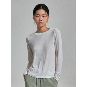 [폴햄]여성 울블렌드 라운드넥 긴팔티_PHG2TS2310