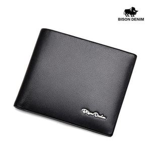 [바이슨데님]BISON DENIM  남자 남성 수제 가죽 중지갑 반지갑 W4495-3