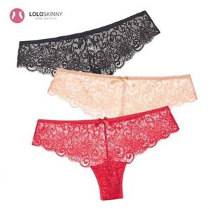 [라일리] Rly 로로비 여자 레이스 망사 티팬티 3p LS0258