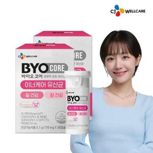 갤러리아_[CJ웰케어] 바이오코어 질건강 유산균 30캡슐 x 2개(2개월분)