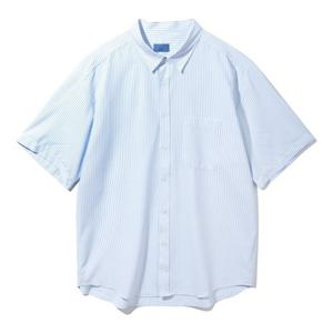 [DE LUXE] 시어서커 스트라이프 반팔 셔츠 DLX1221 (3 COLOR)