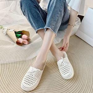 여성슬리퍼 여성 젤리슬리퍼 3컬러 1P 여름 데일리 사무실 신발