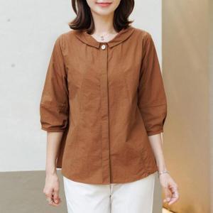 [데드라](99size)[THE BLACK] 에딘카라블라우스 TBE3241