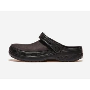 갤러리아_[CROCS] 클래식 크래프티드 벨벳 클로그 CRS211931 BLACK