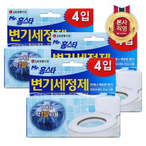 홈스타 변기 세정제 40g 4입 x 3개