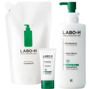 라보에이치 샴푸 두피강화 400ml+리필 400ml + 증정품