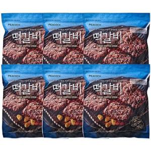 피코크 떡갈비 450g x6팩 신세계푸드