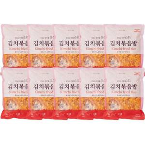 한우물 김치 볶음밥 300g x10개 냉동 간편식 즉석밥