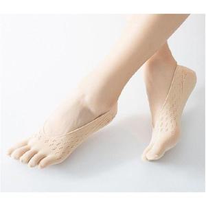 무지양말 여름 여자 발가락 양말 3개 메쉬 통풍 페이크 덧신
