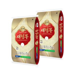 [25년 수확] 순쳔농협 새청무쌀 10kg + 10kg (총 20kg)