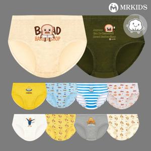 브레드이발소 아동 순면 남아삼각팬티 10종세트(MKP_028set)
