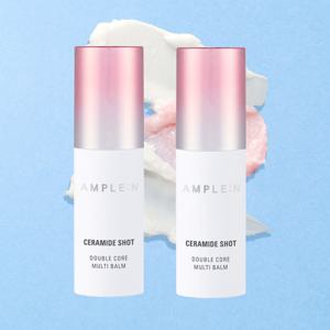 [앰플엔] 세라마이드샷 더블코어 멀티밤 10g (1+1)