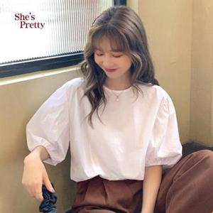 [쉬즈프리티]케시퍼프소매블라우스
