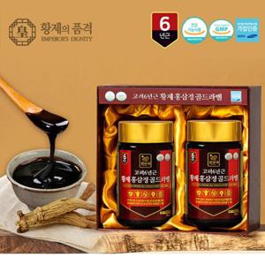 황제의품격_고려6년근황제홍삼정골드라벨 (240gX2병)