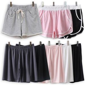 봄여름 빅사이즈 여자 아이스 반바지 마담중년 속팬츠