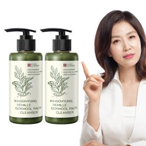 [김소형헤밀레]생곡물팩 클렌져 160g 2병