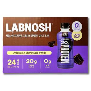 [코스트코] 랩노쉬 프로틴 드링크 퍼펙트 미니 초코 6,240ml(260ml x 24개)