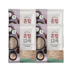 [이푸른] 국산 혼합12곡 1kg x 4봉