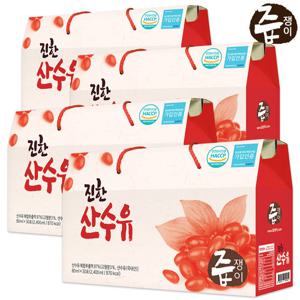 즙쟁이 산수유즙 4박스/120포