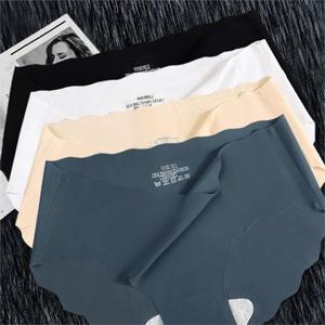 [오노마] ONM G125036_(4장1세트)물결컷팅 심리스팬티 인생팬티