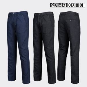 이지바이 시원튼튼 중년 남성 봄 여름용 작업복 스판 데님 청바지(SI41LP029M)