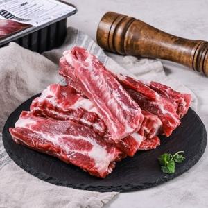 [육육마켓]국내산 한돈 등갈비 찜용 500g x 4팩 (총 2kg)