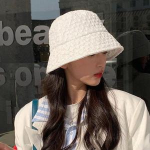 [BZI7HI2M_49]여성 봄 여름 데일리 벙거지 일상 모자
