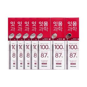 [메디안]메디안 잇몸과학 치약 스트롱민트 120g 3입 x5