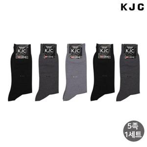 [보슈아][KJC]남성 무지정장양말5족택1 비지니스양말 사계절[3791]