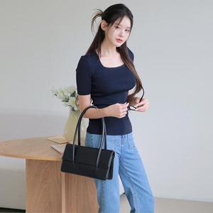 [최초가 109,900원][르포엠]렌브 스퀘어넥 하프슬리브 니트 3종세트
