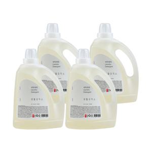 [생활공작소] 세탁세제 플로럴향 3L x 4개