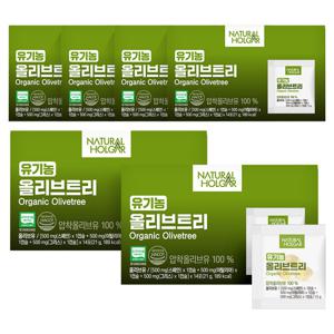 [네츄럴올가] 유기농 올리브오일캡슐 올리브트리 6박스 (박스당 14포) / 엑스트라버진
