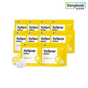 [동국제약] 자일리팝 자일리톨 캔디 레몬 30g x 10개