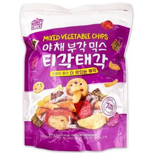 [해핑] 코스트코 야채 부각 믹스 티각태각 450g 과자 김 다시마 채소