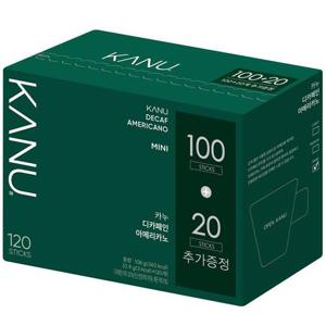 맥심 카누 디카페인미니 100T + 20T_