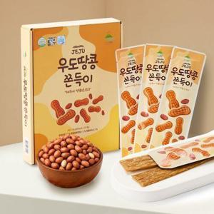 [제철진미][제철진미]제철진미 쫀득한 제주 우도땅콩 쫀득이 1박스 (18g x 15개입)_683729